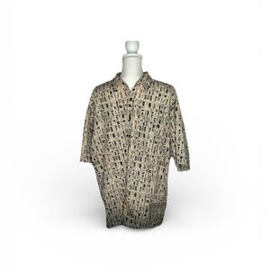 Vintage Pierre Cardin short sleeve button up